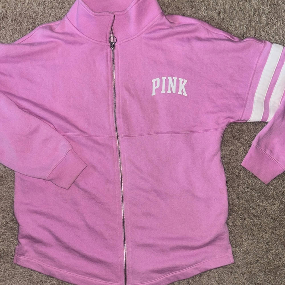 PINK pink oversized jacket